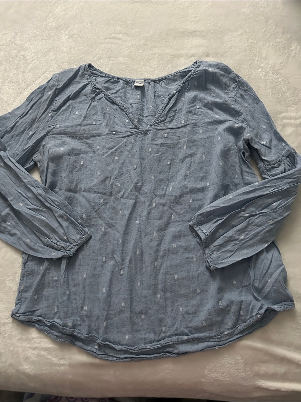 Old Navy Soft Blue Blouse